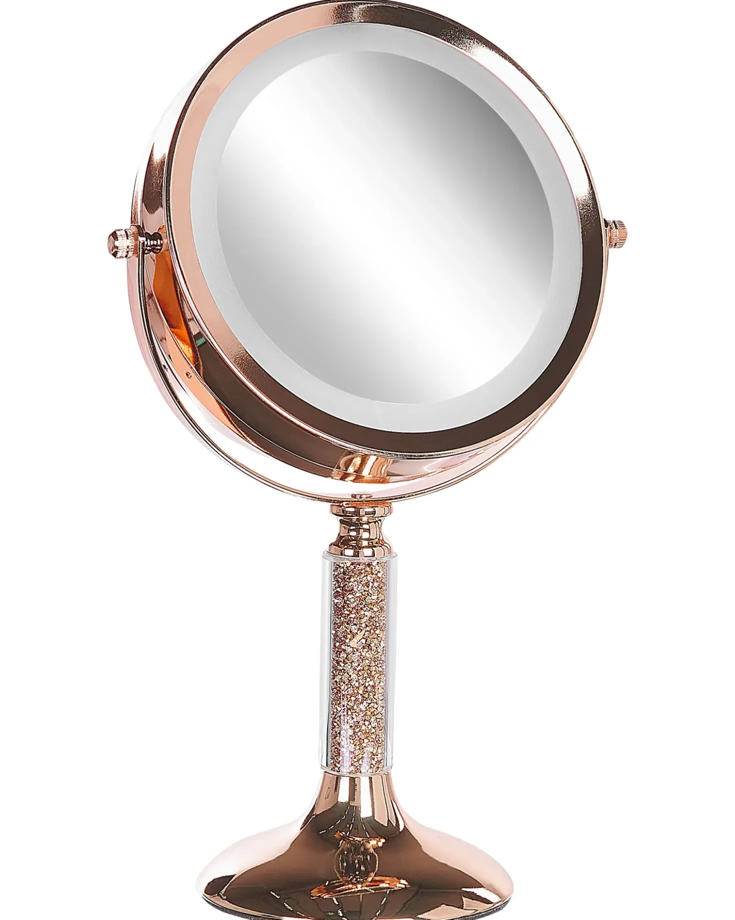 Specchio per make-up LED BAIXAS Oro rosa