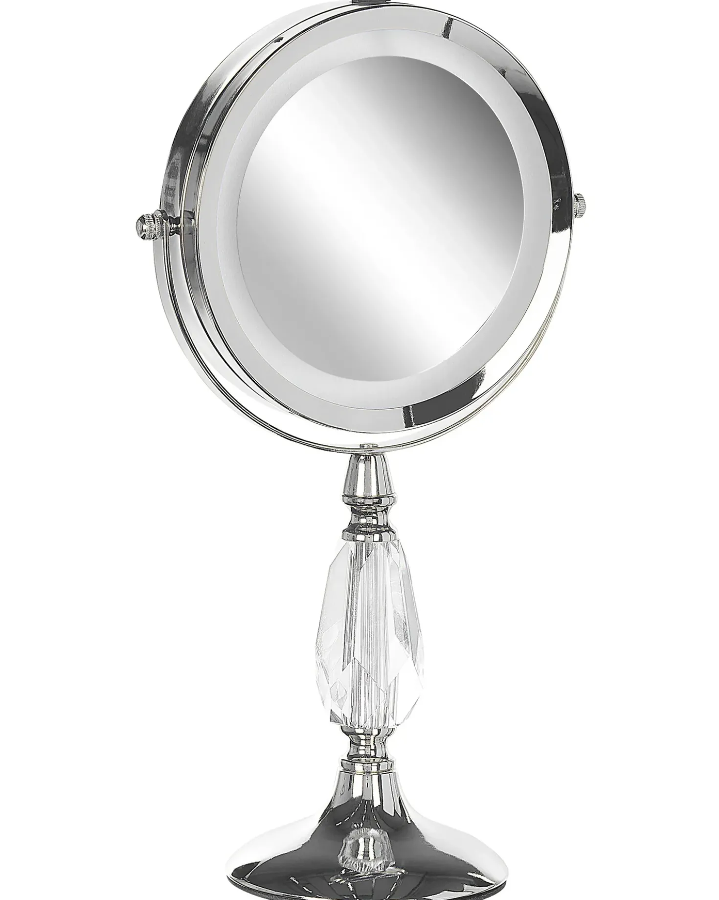 Specchio per make-up LED MAURY Argento