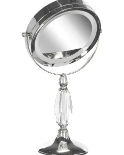 Specchio per make-up LED MAURY Argento