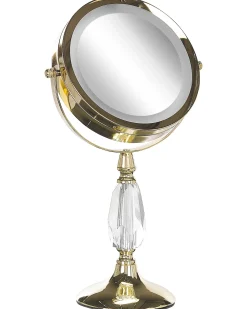 Specchio per make-up LED MAURY Oro