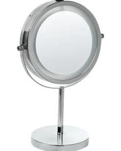 Specchio per make-up LED VERDUN Argento