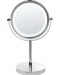 Specchio per make-up LED VERDUN Argento