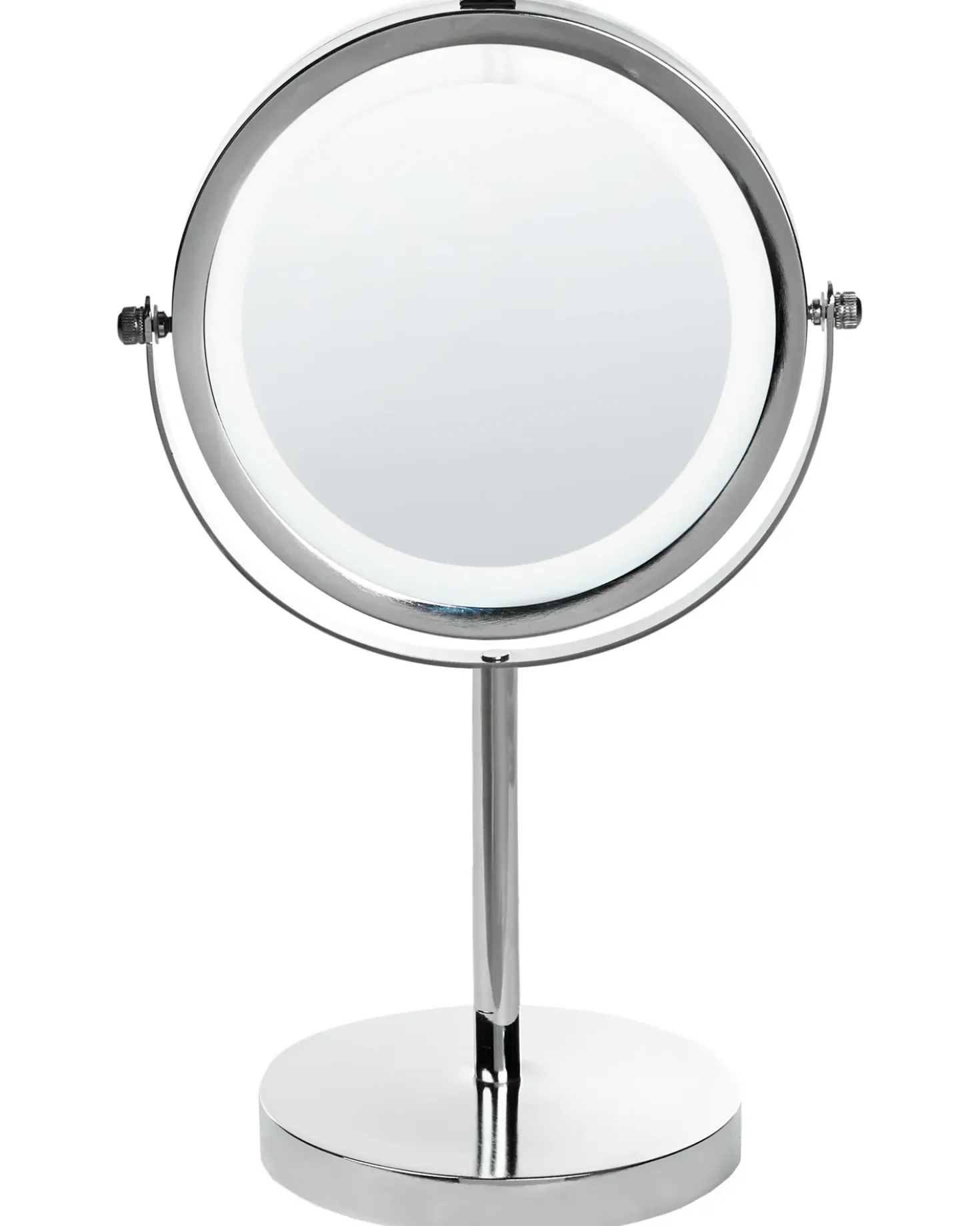 Specchio per make-up LED VERDUN Argento