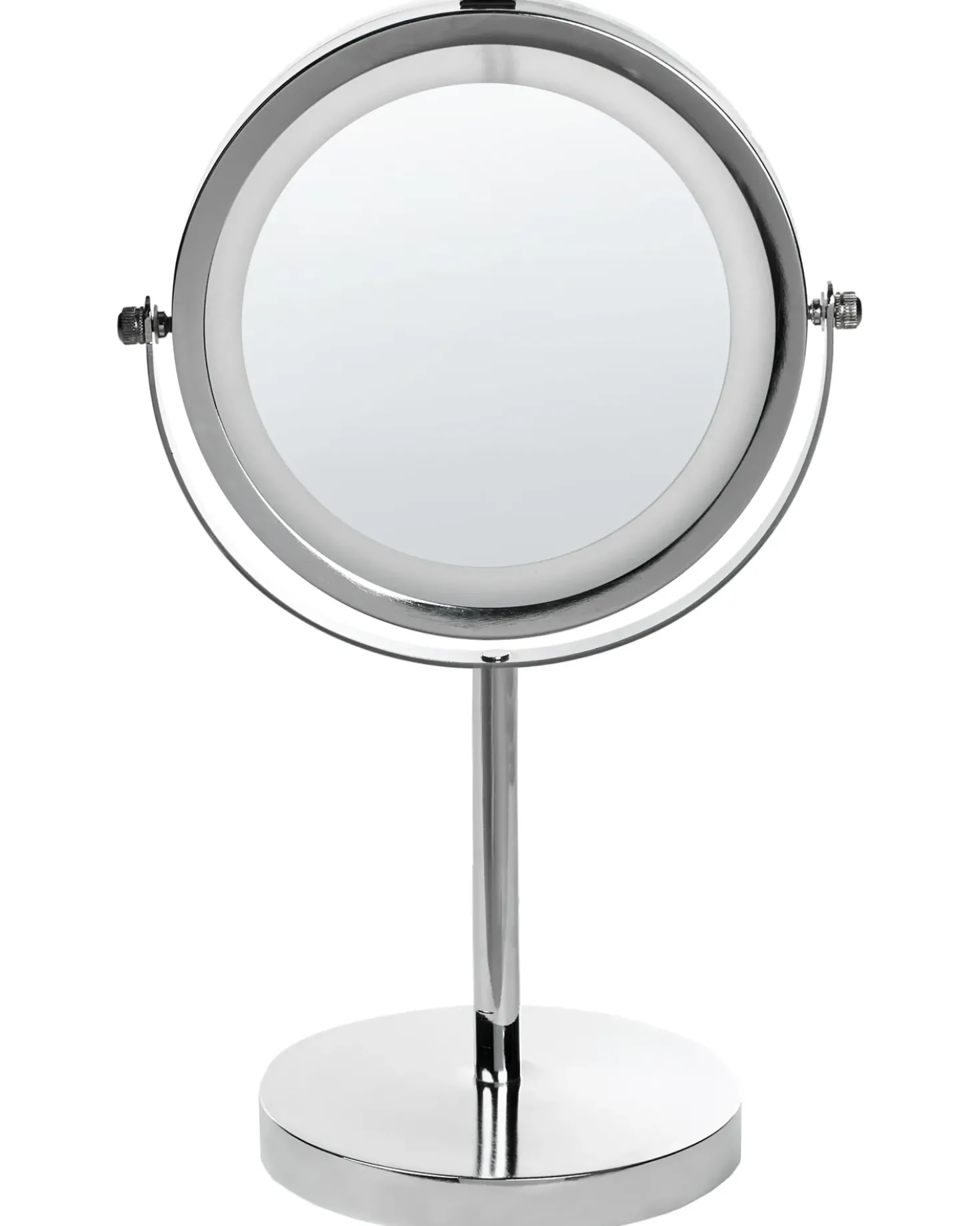 Specchio per make-up LED VERDUN Argento