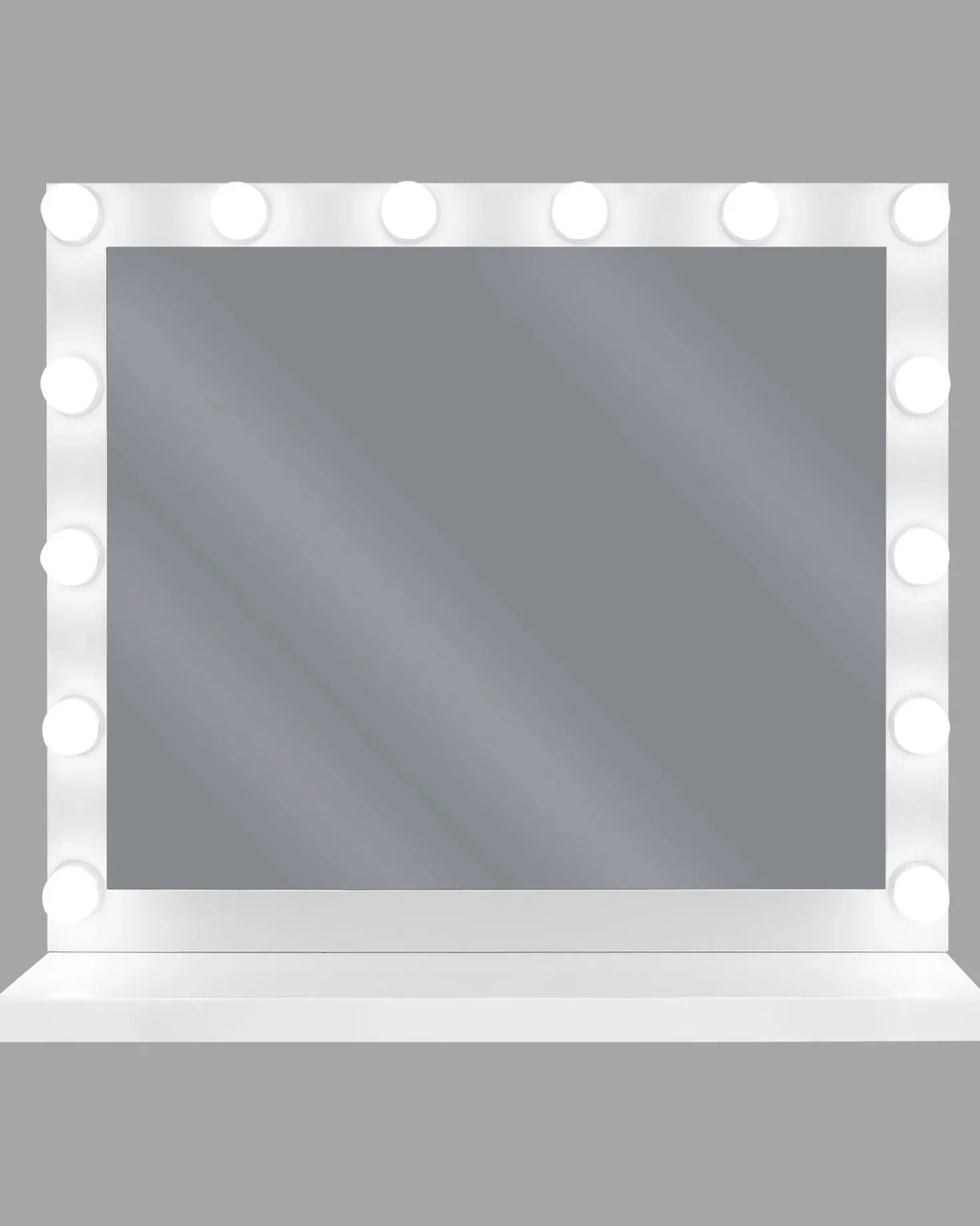 Specchio per tavolino toeletta LED BEAUVOIR Bianco