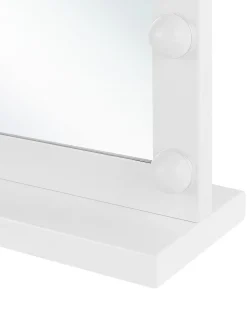 Specchio per tavolino toeletta LED BEAUVOIR Bianco