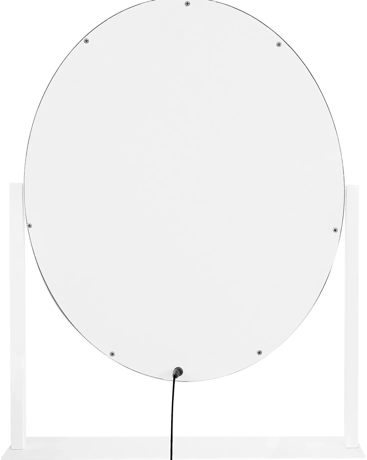 Specchio per tavolino toeletta LED ROSTRENEN Bianco
