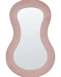 Specchio PLANCHEZ 70 cm 112 cm Bouclé Rosa