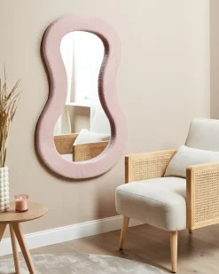 Specchio PLANCHEZ 70 cm 112 cm Bouclé Rosa