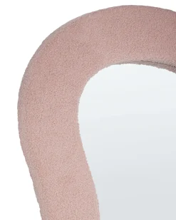 Specchio PLANCHEZ 70 cm 112 cm Bouclé Rosa