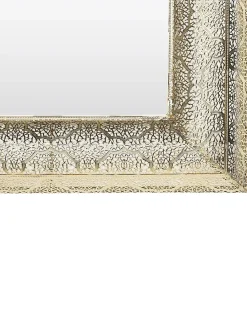 Specchio PLERIN 60 cm 60 cm Metallo Oro