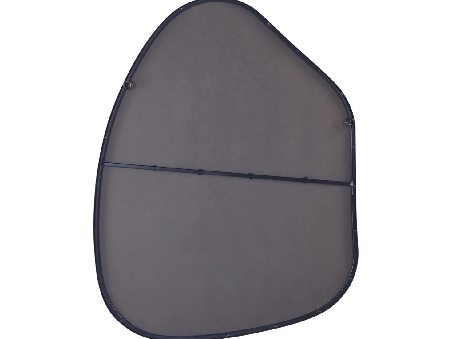Specchio PUTEAUX 70 cm 92 cm Metallo Nero