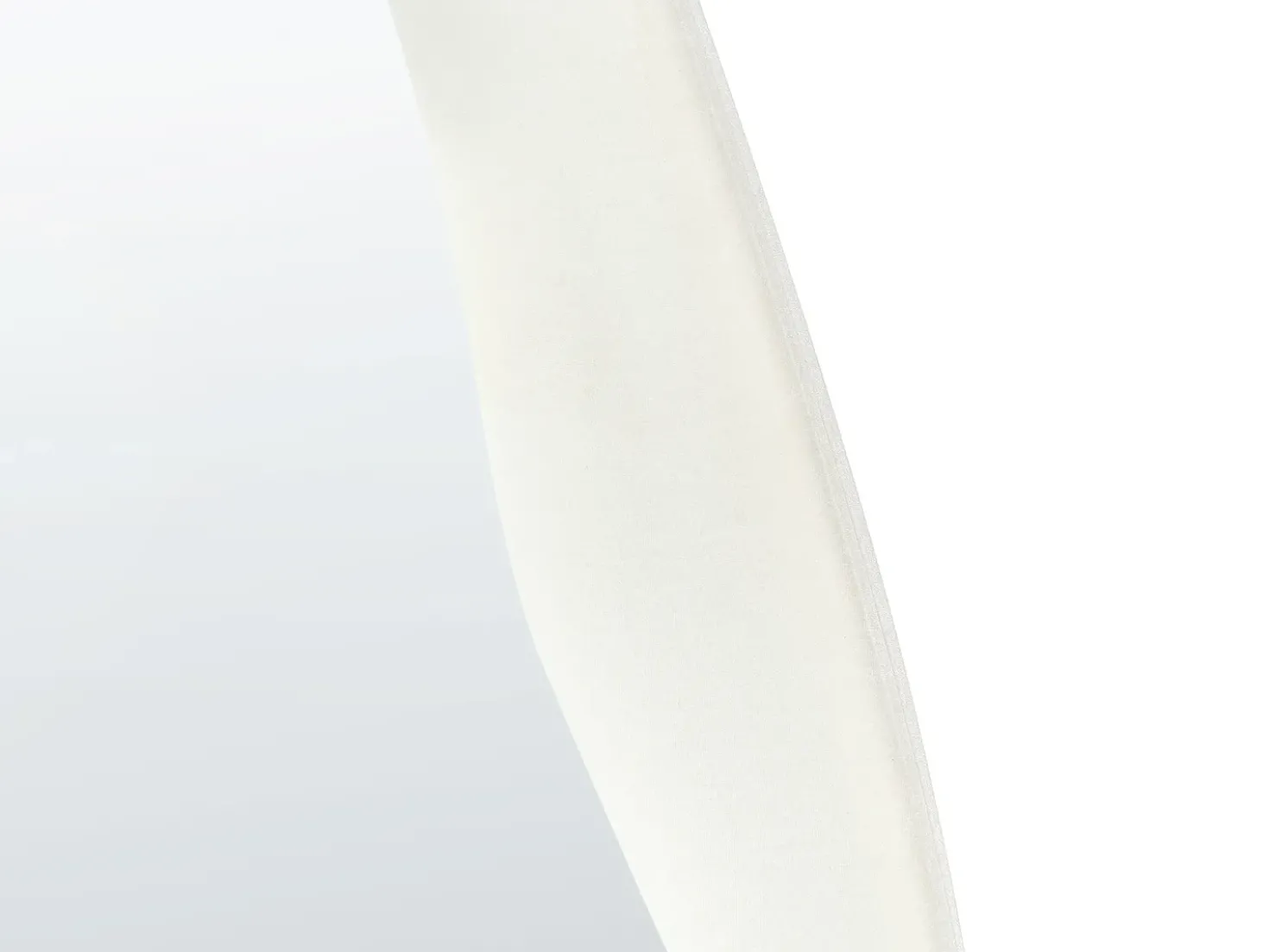 Specchio REIGNY 57 cm 160 cm Velluto Bianco
