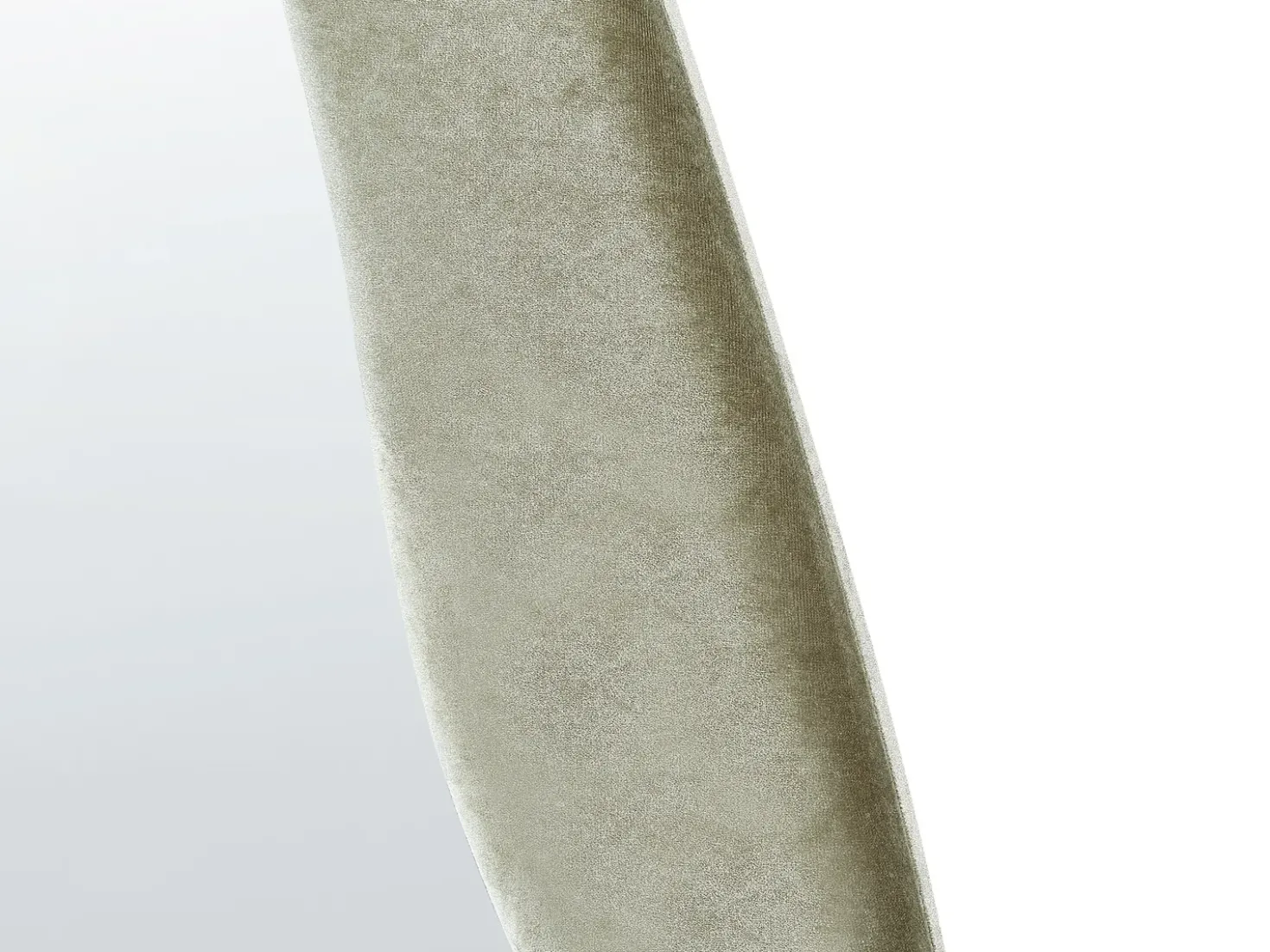 Specchio REIGNY 57 cm 160 cm Velluto Verde oliva