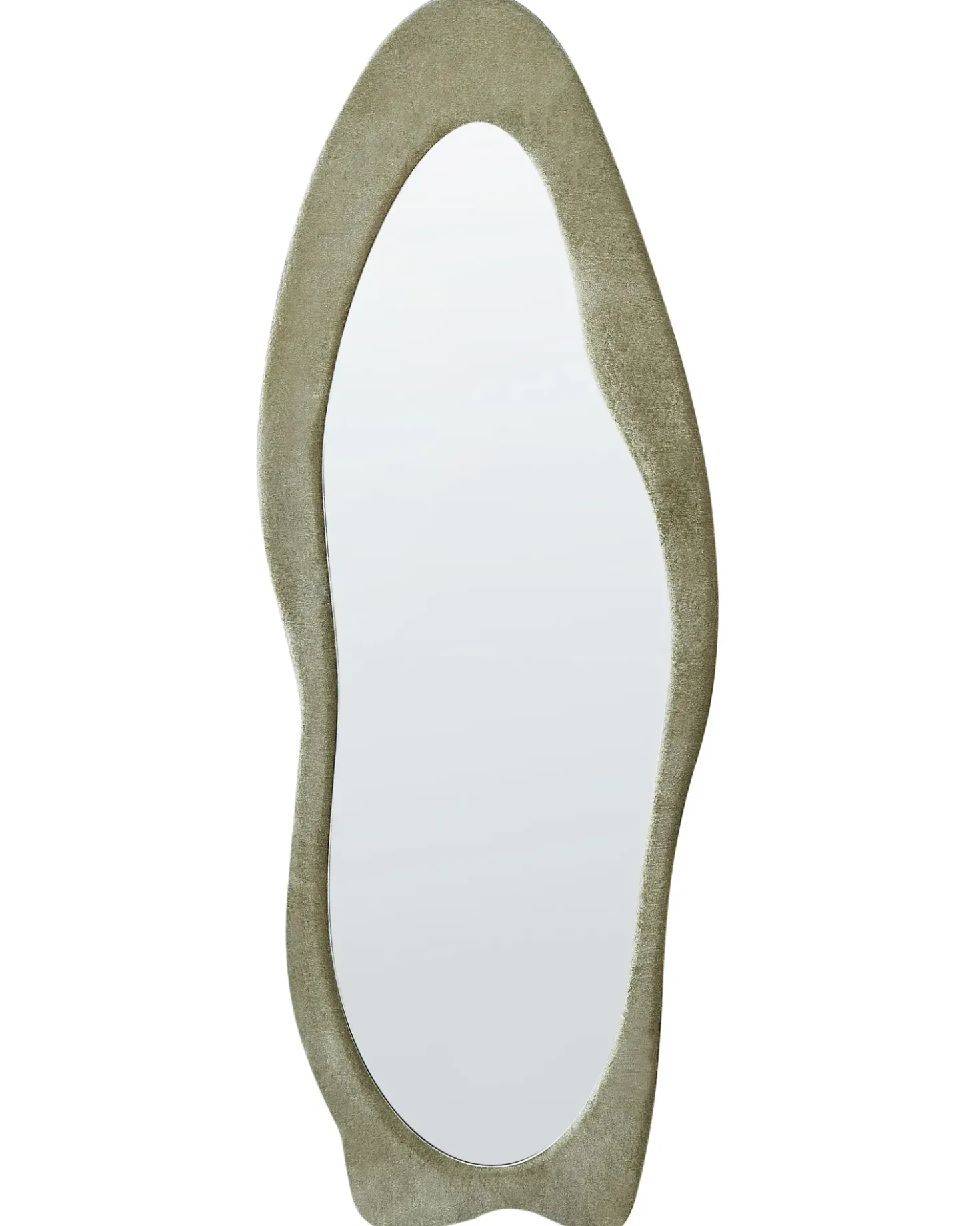 Specchio REIGNY 57 cm 160 cm Velluto Verde oliva