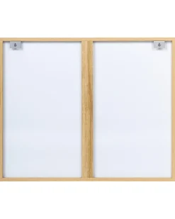 Specchio ROSELL 80 cm 65 cm Marrone chiaro