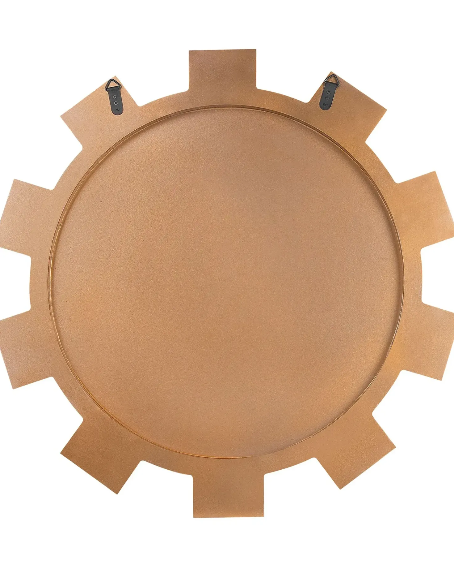 Specchio ROZEL 80 cm 80 cm Marrone dorato