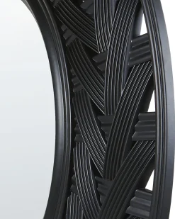 Specchio TIERGA 60 cm 60 cm Nero