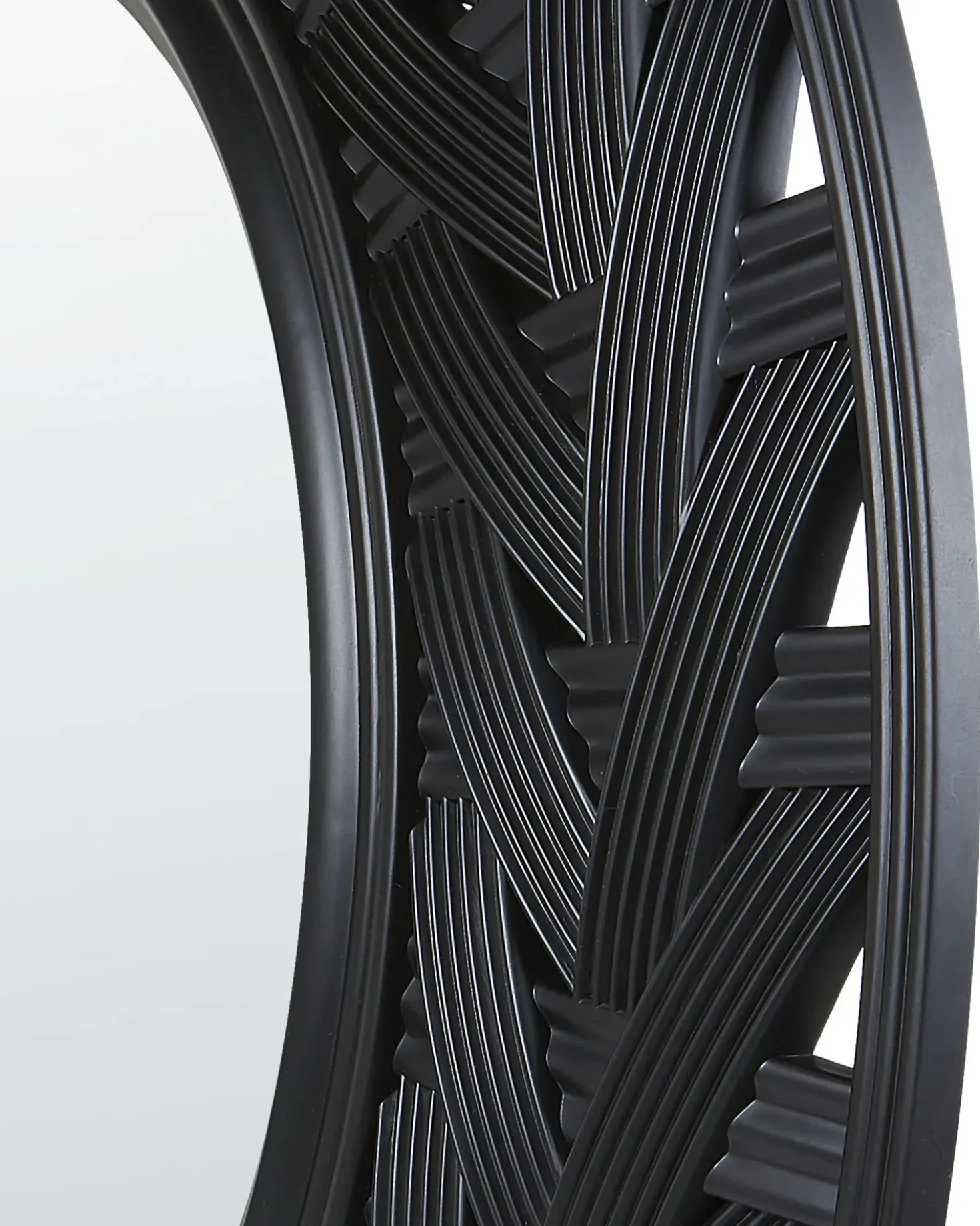 Specchio TIERGA 60 cm 60 cm Nero