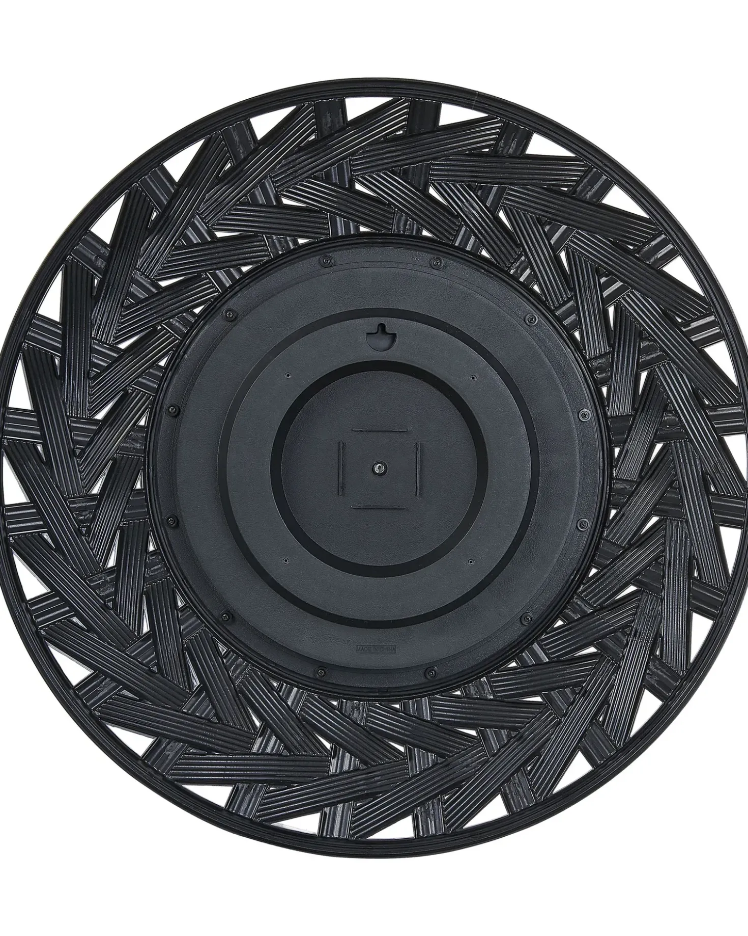 Specchio TIERGA 60 cm 60 cm Nero