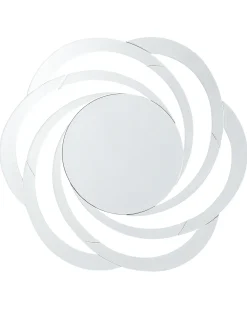 Specchio TREBAN 70 cm 70 cm Argento