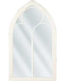 Specchio TRELLY 62 cm 113 cm Metallo Bianco