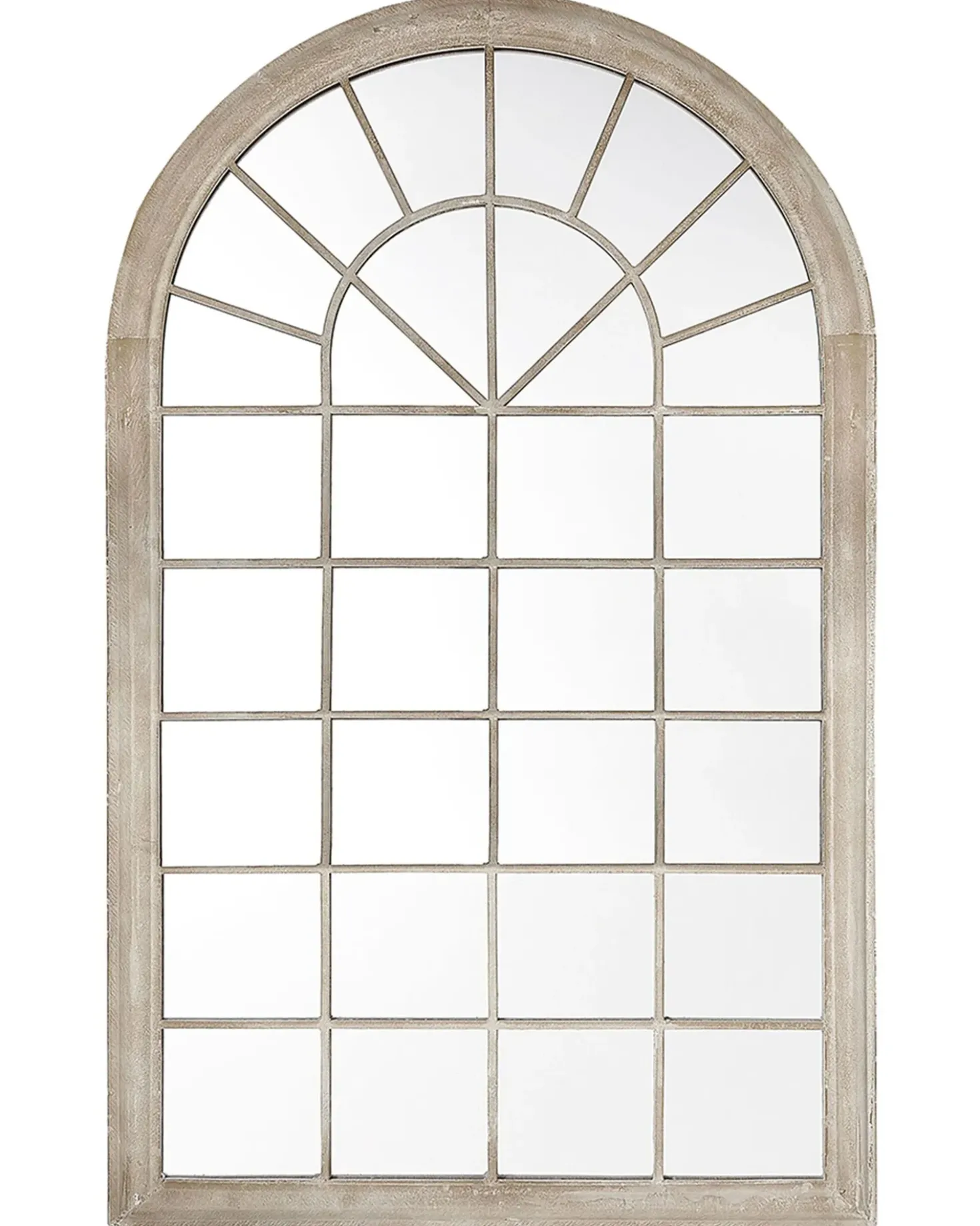 Specchio TREVOL 77 cm 130 cm Metallo Beige