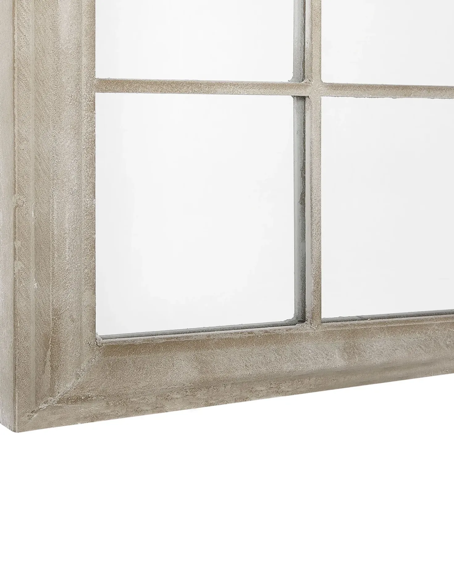 Specchio TREVOL 77 cm 130 cm Metallo Beige