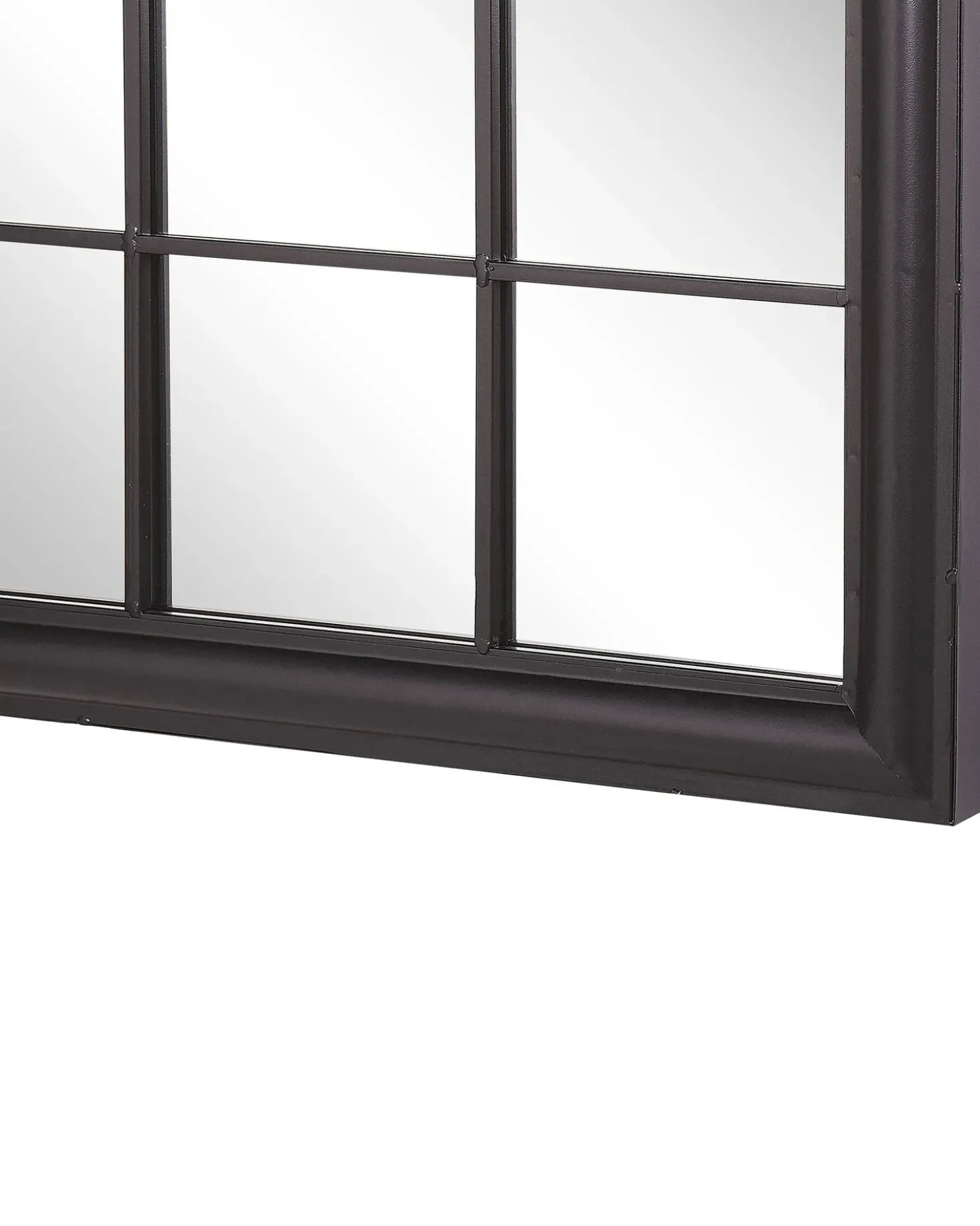 Specchio TREVOL 77 cm 130 cm Metallo Nero