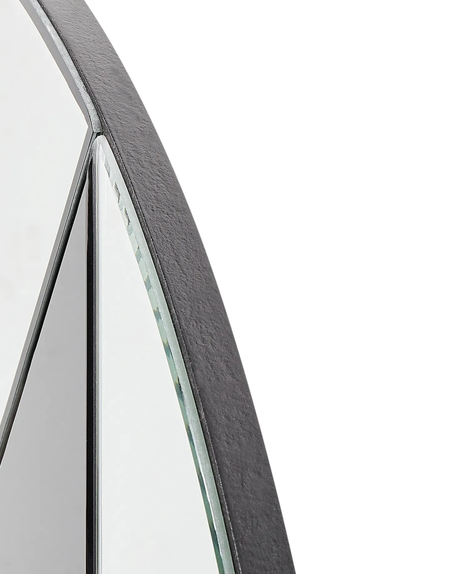 Specchio TROUVILLE 80 cm 80 cm Nero/Oro