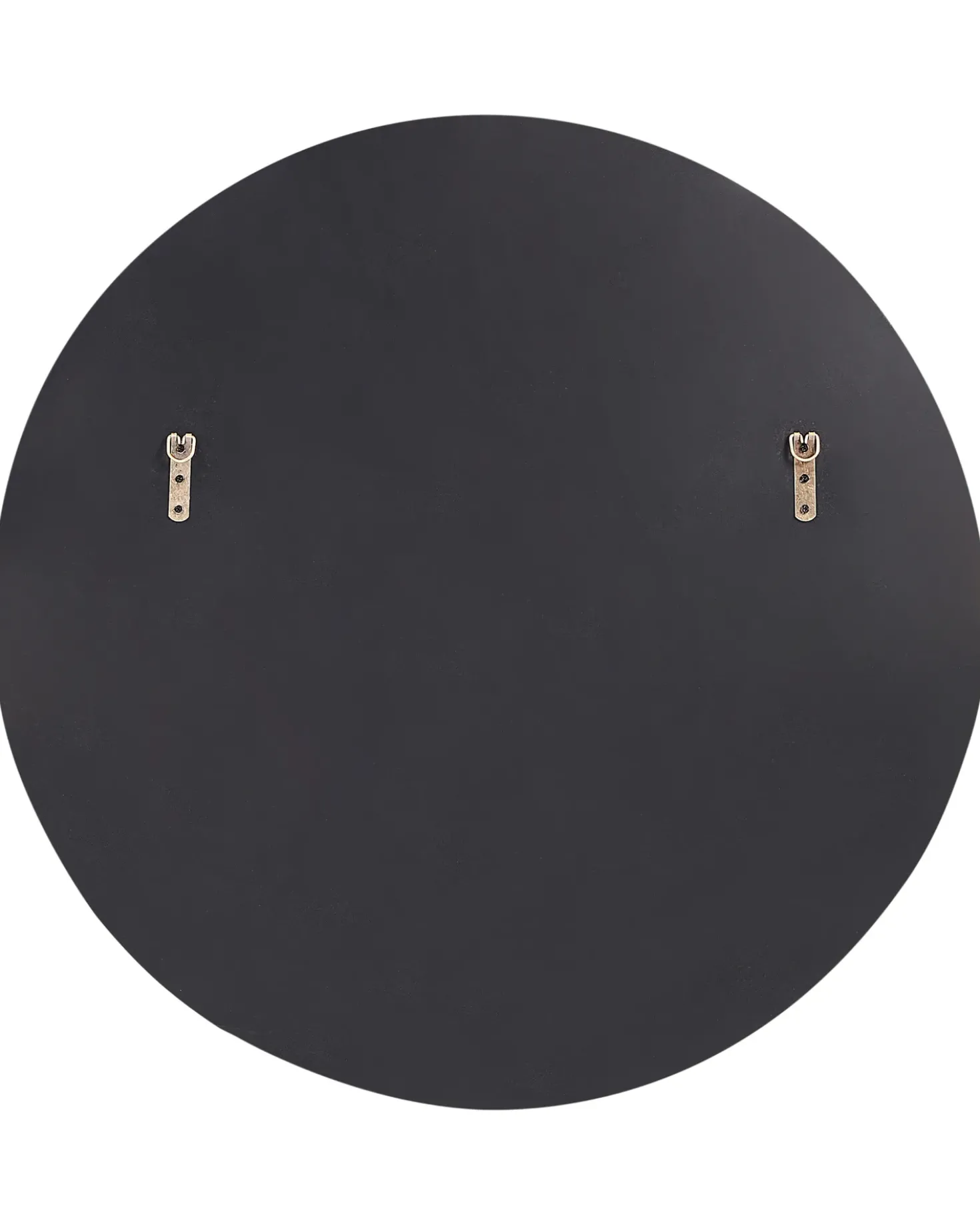 Specchio TROUVILLE 80 cm 80 cm Nero/Oro