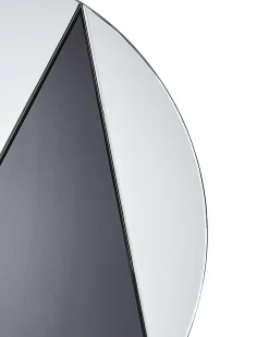 Specchio TROUVILLE 80 cm 80 cm Nero/Oro