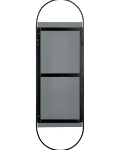 Specchio VALLERY 40 cm 120 cm Metallo Nero