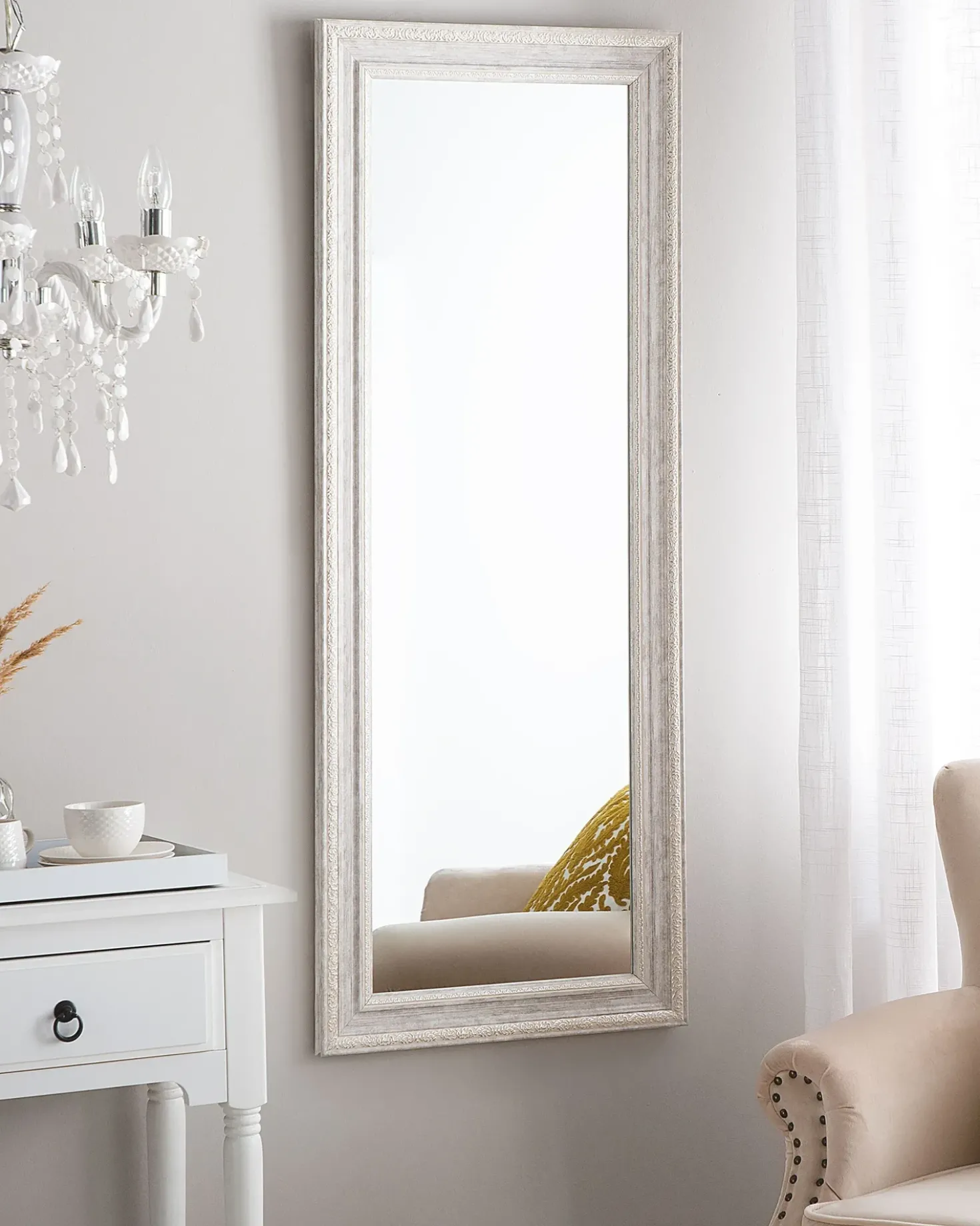 Specchio VERTOU 50 cm 130 cm Beige