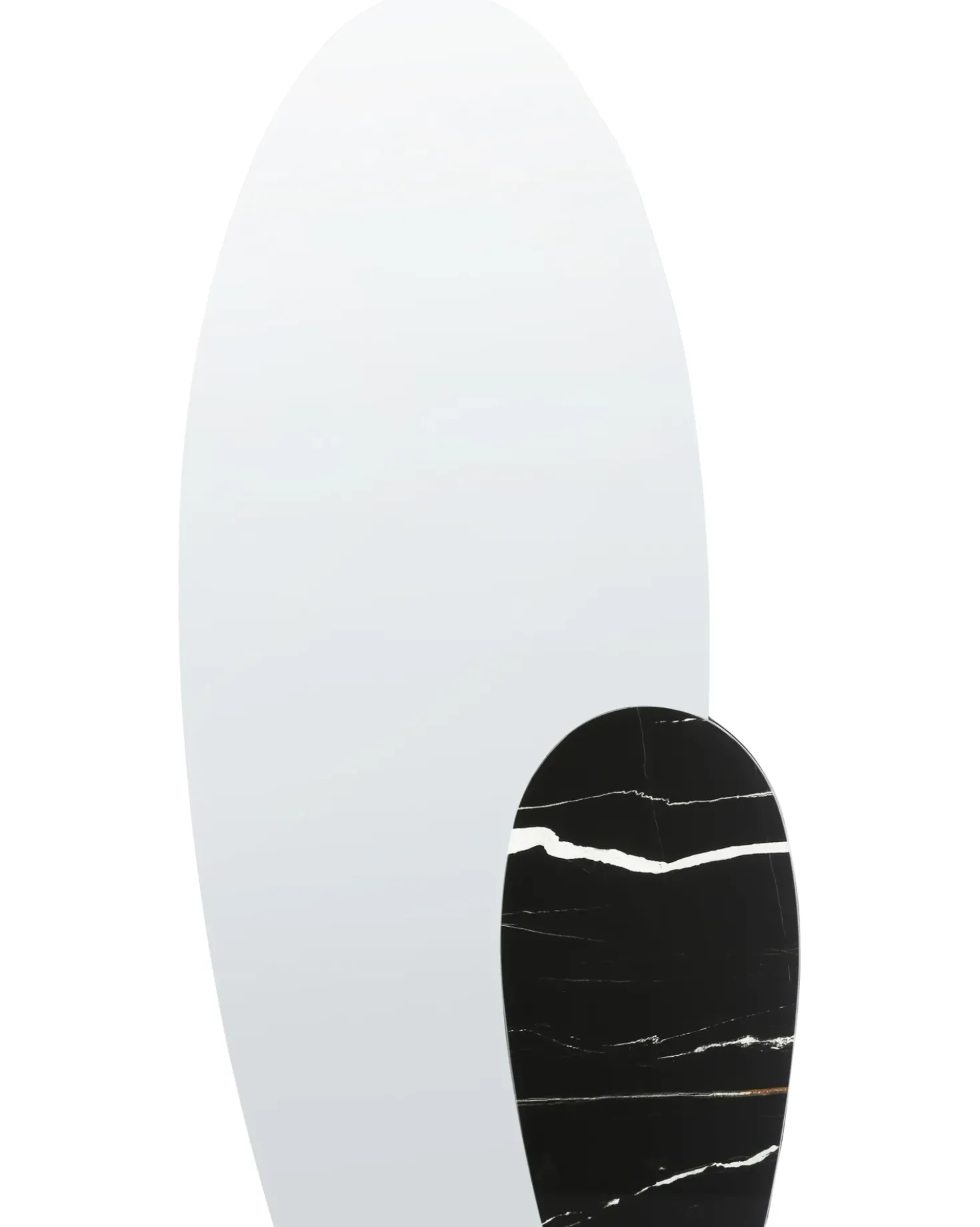 Specchio VIERZON 58 cm 120 cm Nero