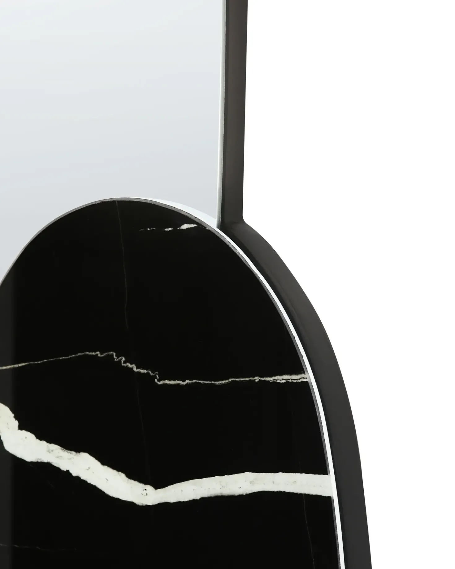 Specchio VIERZON 58 cm 120 cm Nero