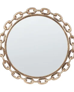 Specchio YEBRA 46 cm 46 cm Oro