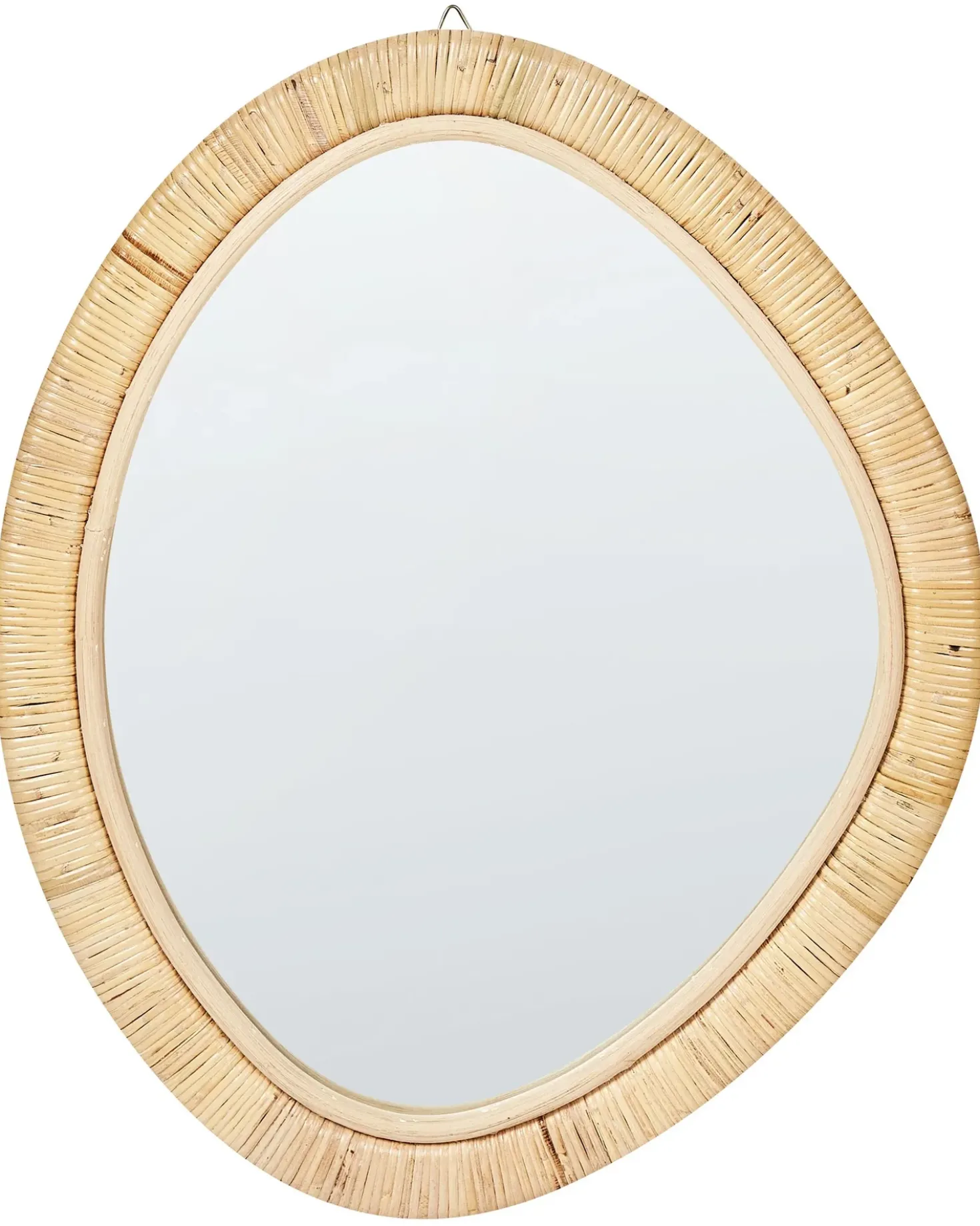 Specchio ZAATARI 50 cm 60 cm Rattan Naturale
