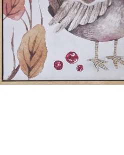 Stampa su tela CASTRO Motivo animale 63 x 63 cm Multicolore