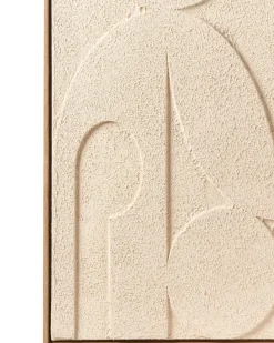 Stampa su tela COLERAINE Motivo astratto Beige