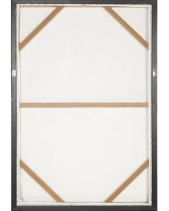 Stampa su tela GALEATA Motivo animale 63 x 99 cm Nero