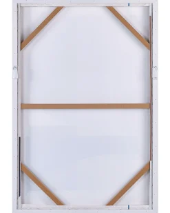 Stampa su tela RUFFANO Motivo astratto 63 x 93 cm Multicolore