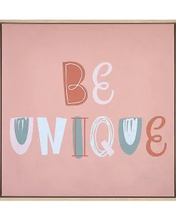 Stampa su tela TAURISANO Motivo per bambini 63 x 63 cm Rosa