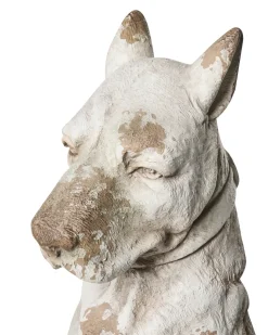 Statua da giardino CAPALBIO Cane Beige