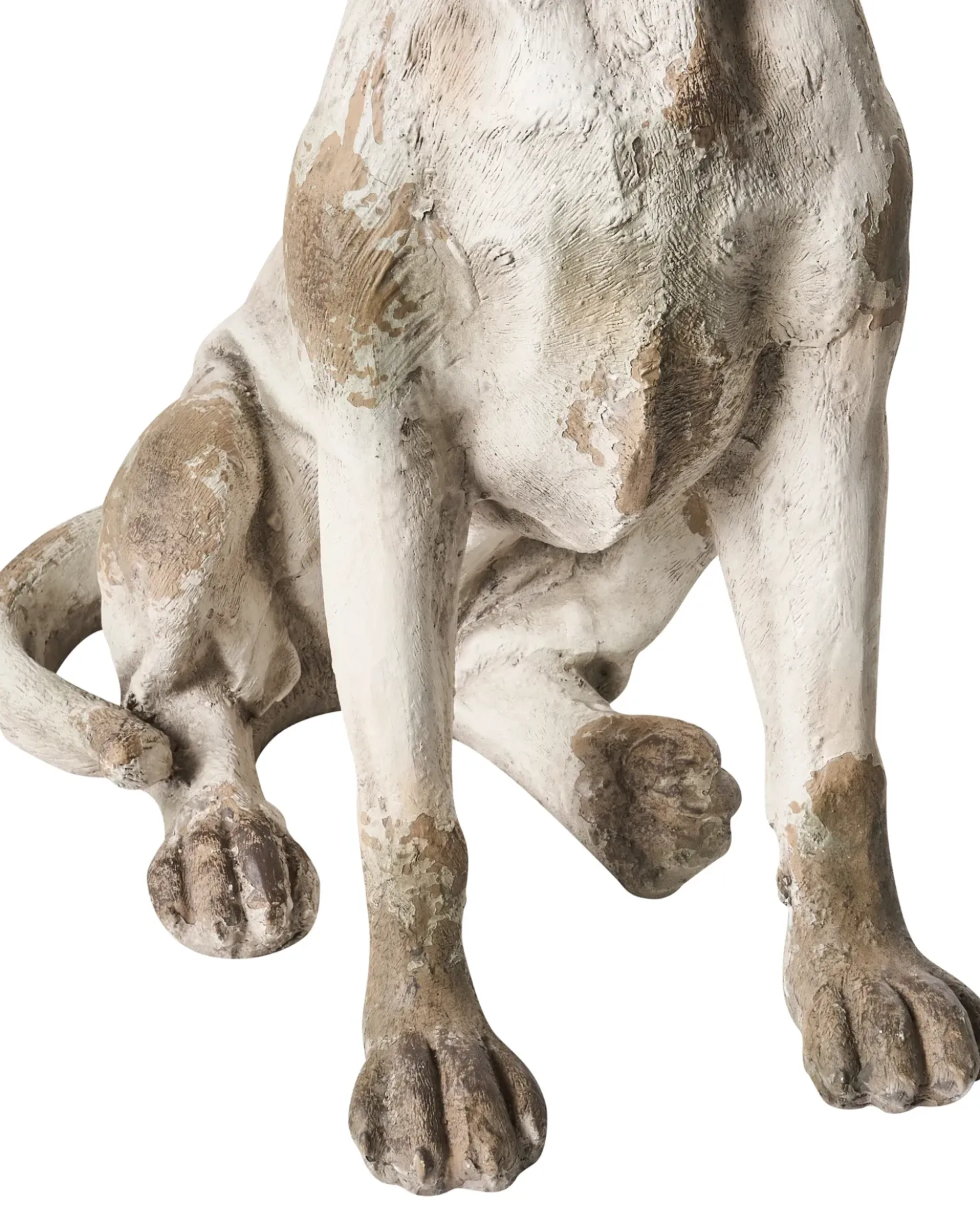 Statua da giardino CETONA Cane Beige