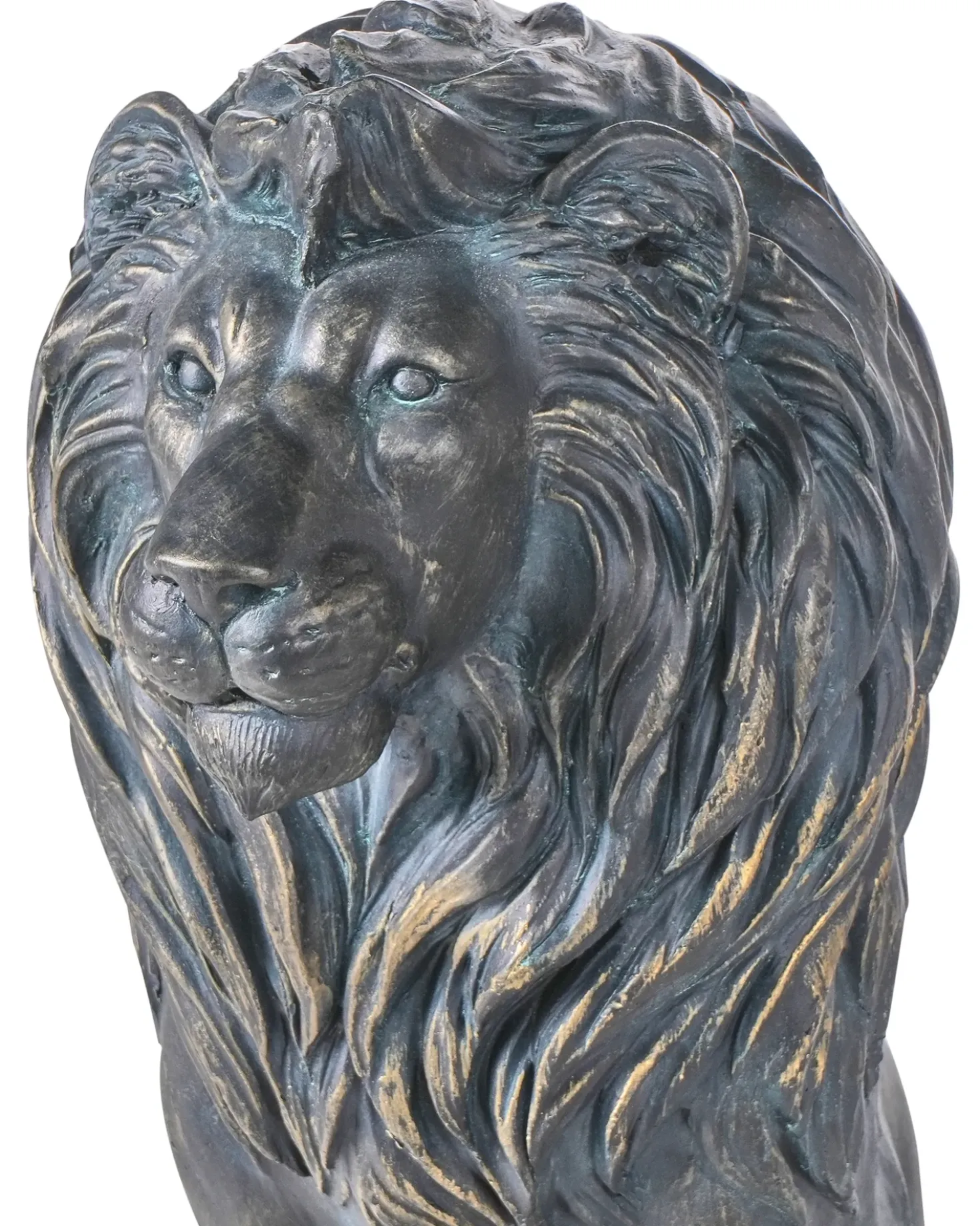 Statua da giardino DAKAR Leone Marrone