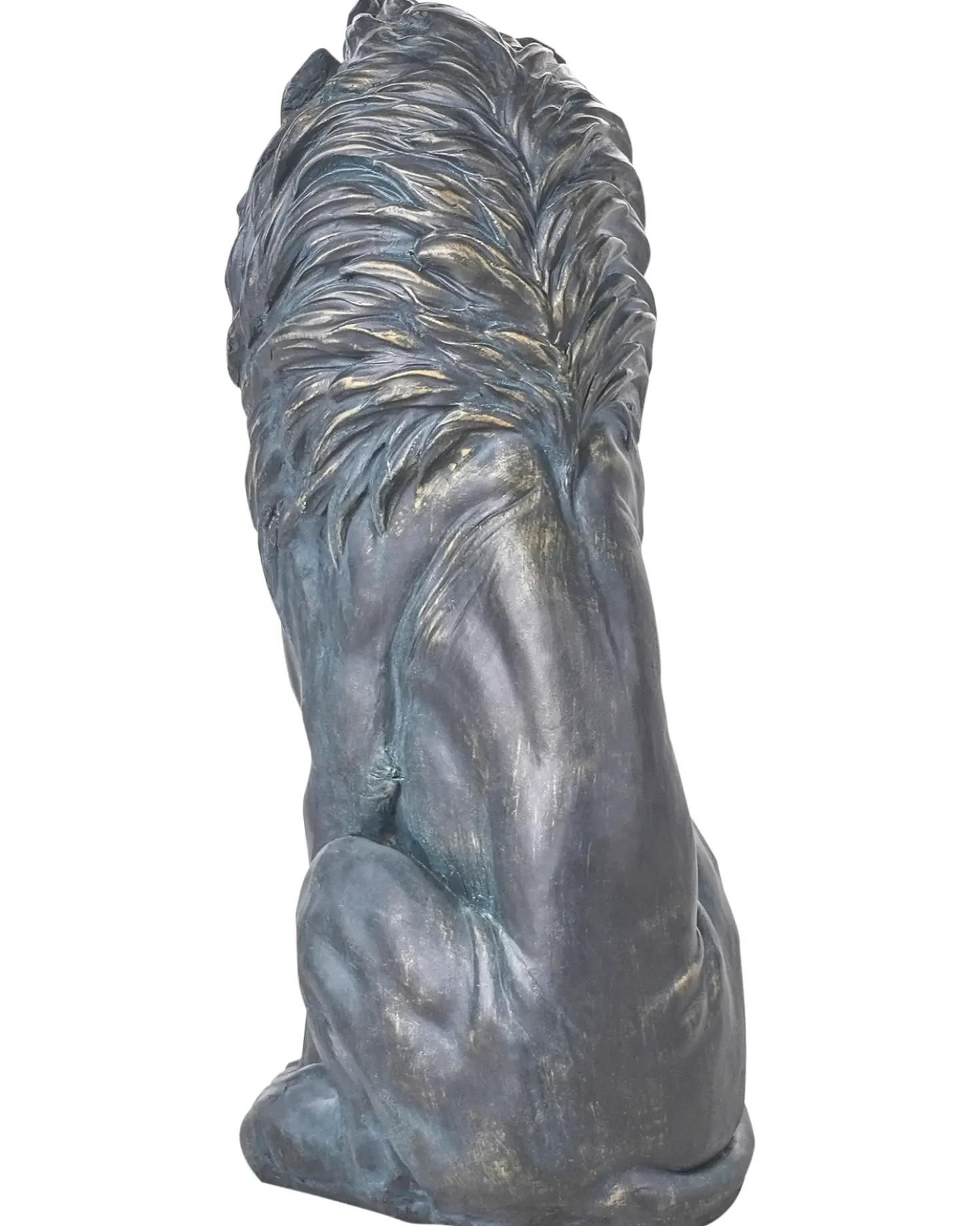 Statua da giardino DAKAR Leone Marrone