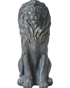 Statua da giardino DAKAR Leone Marrone