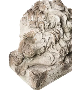 Statua da giardino LARI Leone Beige