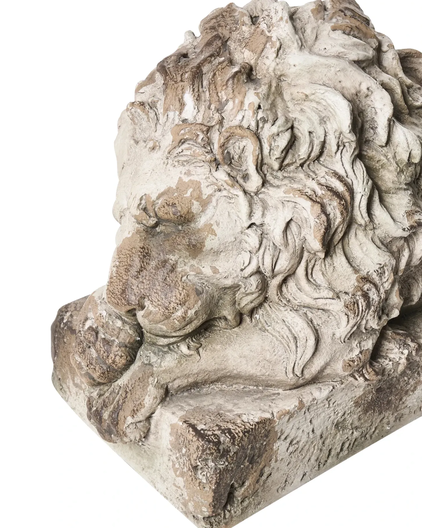Statua da giardino LARI Leone Beige